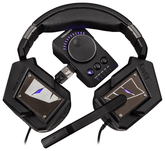 Tesoro Kuven Pro 5.1 - игровая гарнитура (Black) купить в интернет-магазине icover
