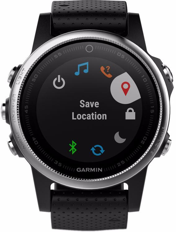 Спортивные часы Garmin Fenix 5S 010-01685-02 (Silver/Black) купить в интернет-магазине icover