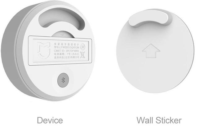 Датчик температуры и влажности Xiaomi Mijia Bluetooth Hygrothermograph (White) купить в интернет-магазине icover