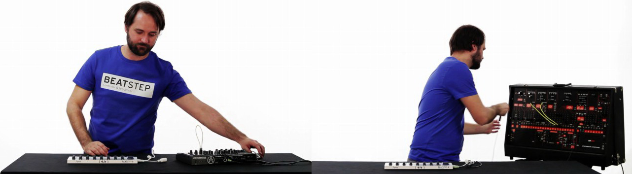 MIDI-контроллер Arturia BeatStep MCI51718 (White) купить в интернет-магазине icover
