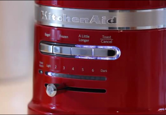 Тостер на 2 хлебца KitchenAid Artisan 2-Slice Automatic Toaster 5KMT2204ECA (Candy Apple) купить в интернет-магазине icover