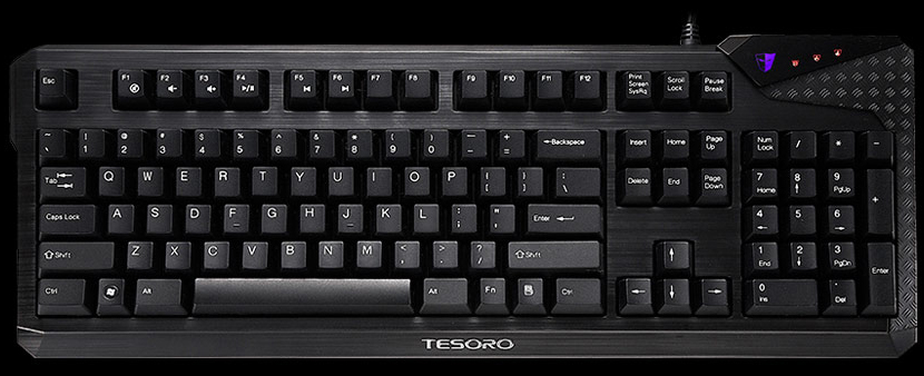 Tesoro Durandal TS-G1N - игровая клавиатура (Black/Cherry MX Black) купить в интернет-магазине icover