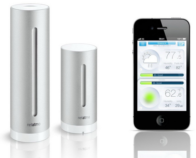Дополнительный модуль Netatmo Additional Module к погодной станции Netatmo Urban Weather Station  купить в интернет-магазине icover