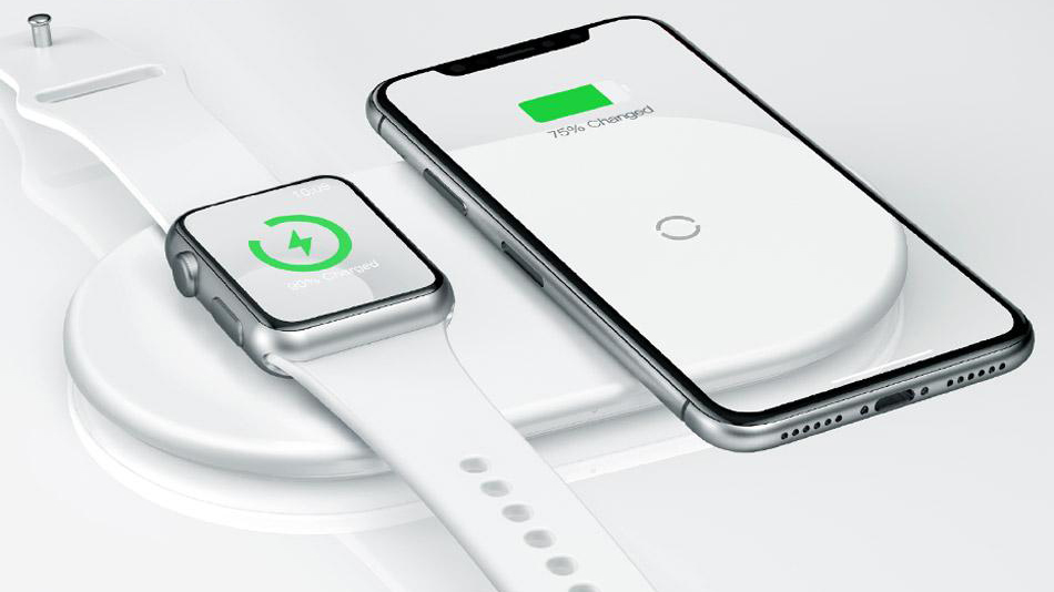 Беспроводное зарядное устройство Baseus Smart 2in1 WX2IN1P20-02 (White) купить в интернет-магазине icover