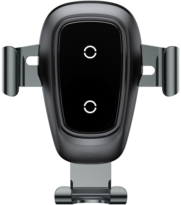 

Беспроводная зарядка-автодержатель Baseus Metal Wireless Charger Gravity Car Mount (Black)