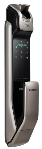 Электронный дверной замок Samsung SHP-DP728 одноригельный (Silver) купить в интернет-магазине icover