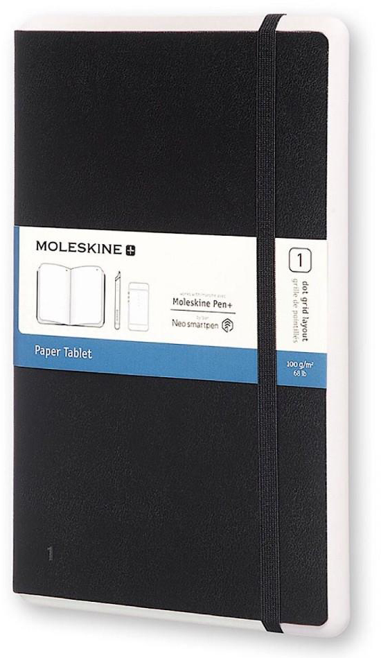 

Блокнот Moleskine Paper Tablet Pocket (PTNL34HBK01) в точку (Black)
