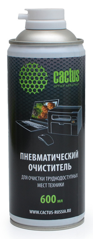 

Пневматический очиститель Cactus CS-Air600 для очистки техники 600ml (Black)