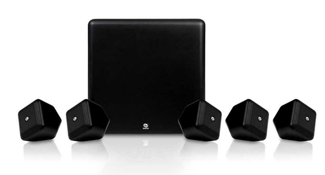 Boston Acoustics Soundware S 5.1 - комплект (High Gloss Black) купить в интернет-магазине icover