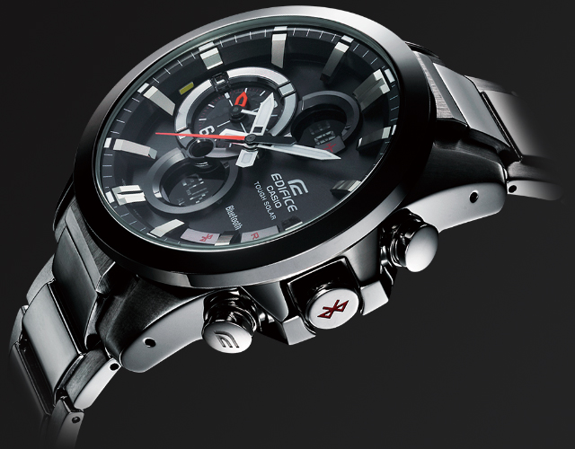 Casio Edifice ECB-500DC-1A/ECB-500DC-1AER - наручные часы (Black) купить в интернет-магазине icover