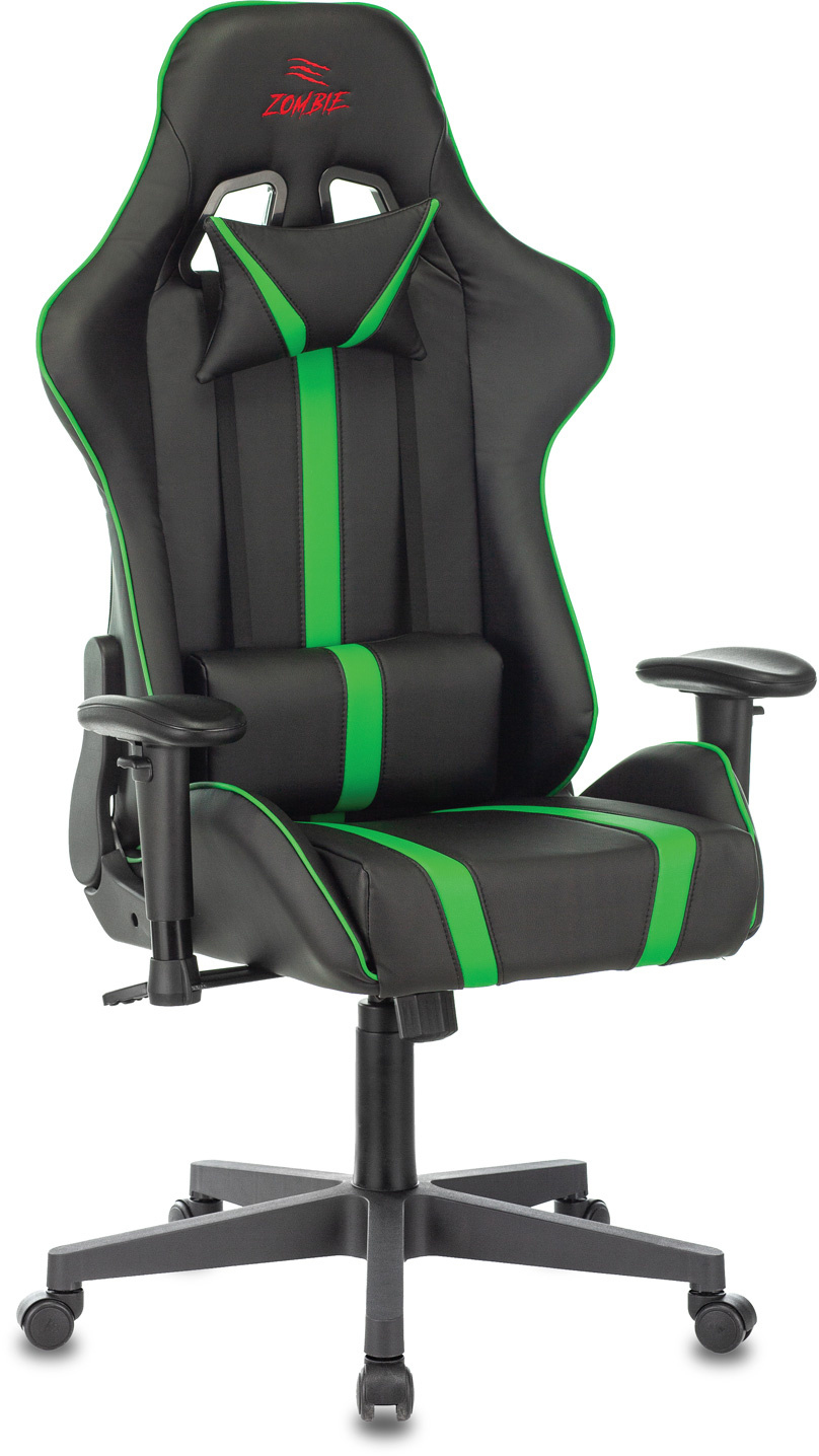 

Игровое кресло Бюрократ VIKING ZOMBIE A4 (Black/Green)