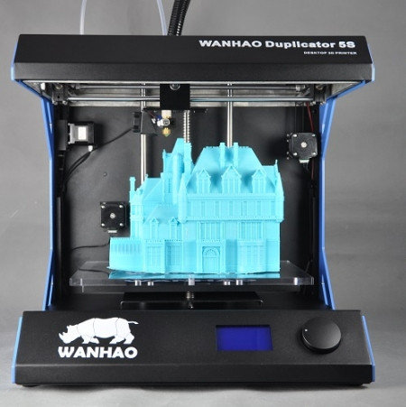 Wanhao Duplicator 5S Mini - 3D-принтер (Black/Blue) купить в интернет-магазине icover