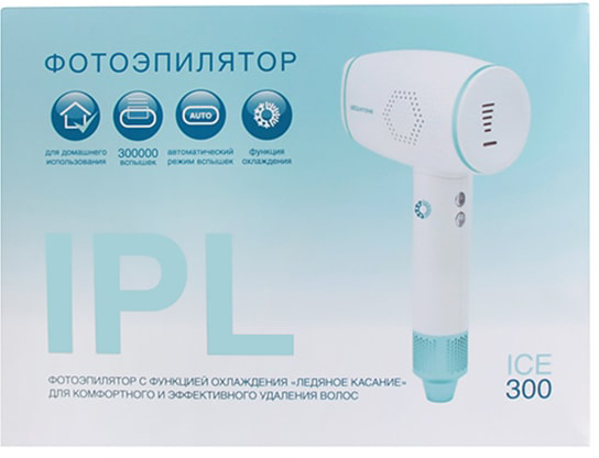 Фотоэпилятор Gezatone IPL ICE E300 (1301239) купить в интернет-магазине icover