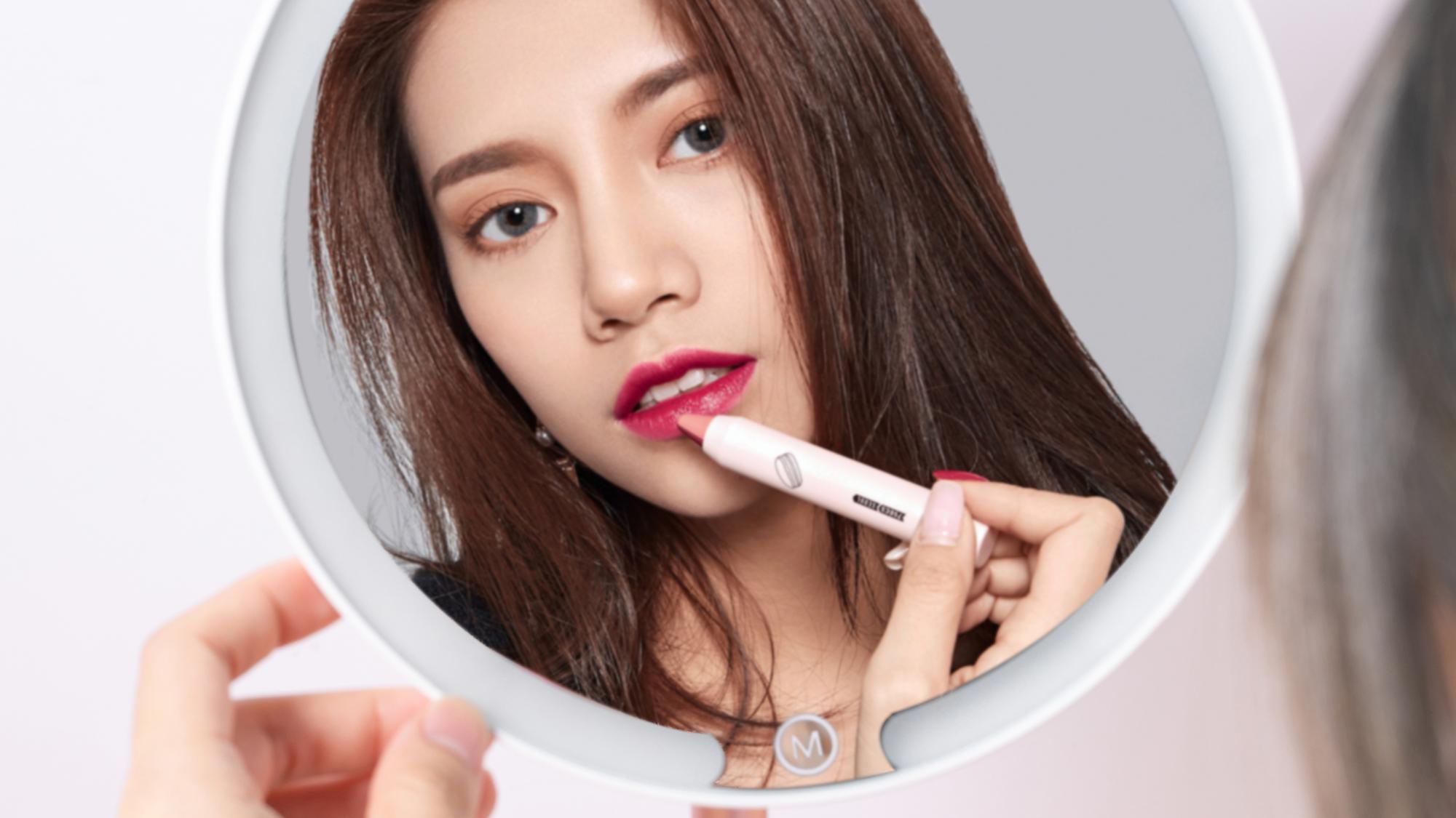 Косметическое зеркало Jordan & Judy Round multi-purpose NV532 (White/Pink) купить в интернет-магазине icover