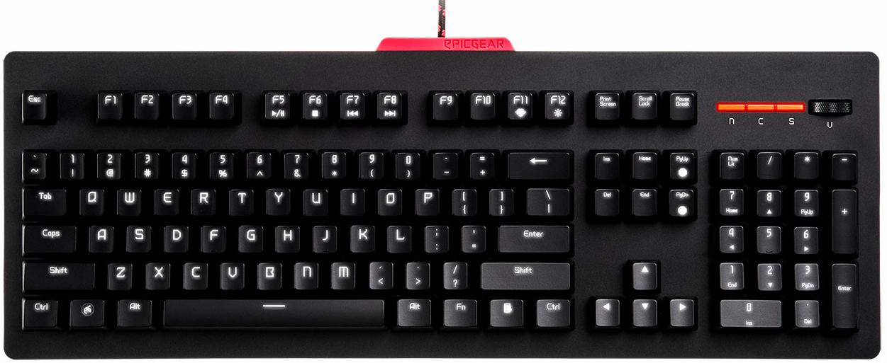 EpicGear Defiant - игровая клавиатура (Black) купить в интернет-магазине icover