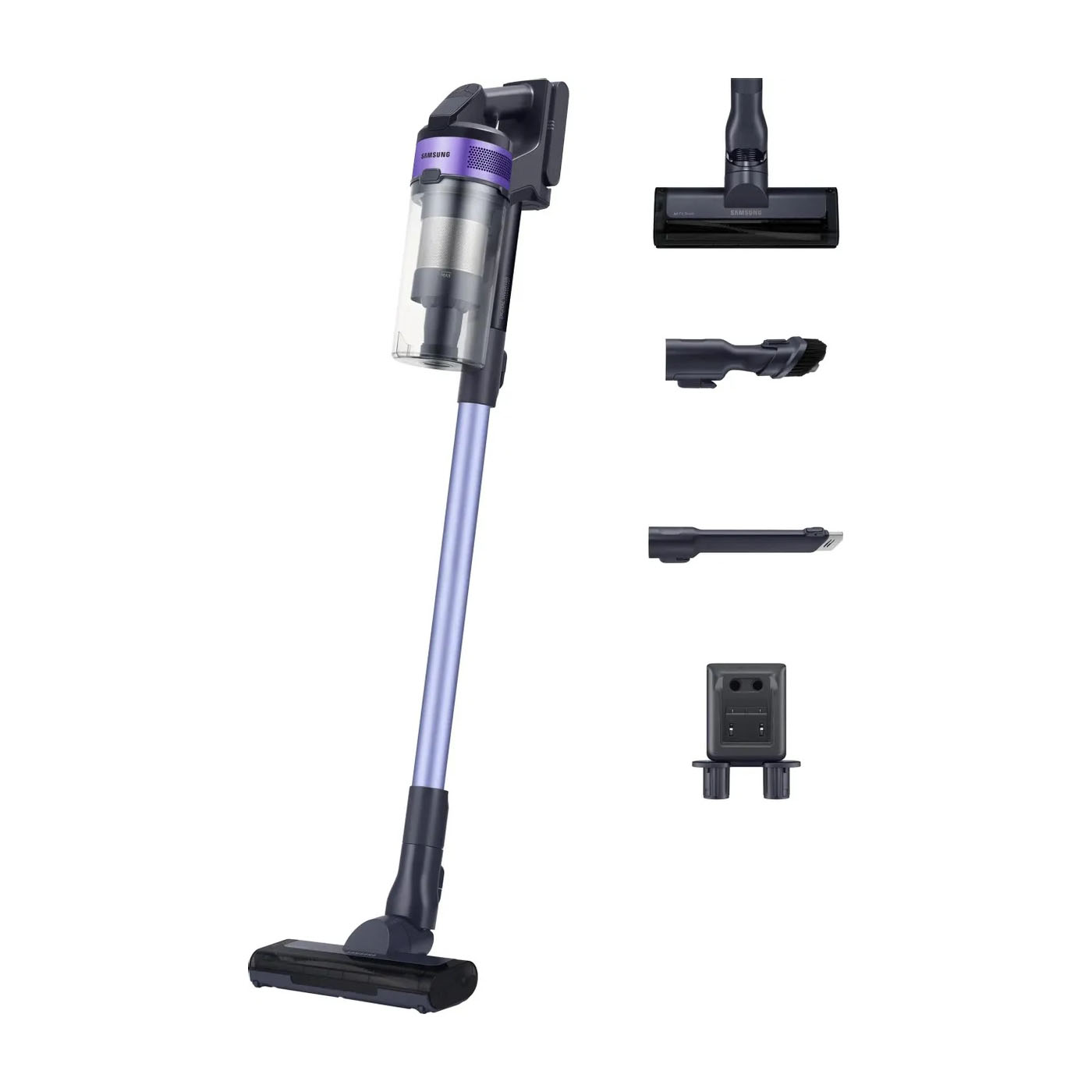 Пылесос вертикальный Samsung VS15A6031R4/EV (Purple) купить в интернет-магазине icover
