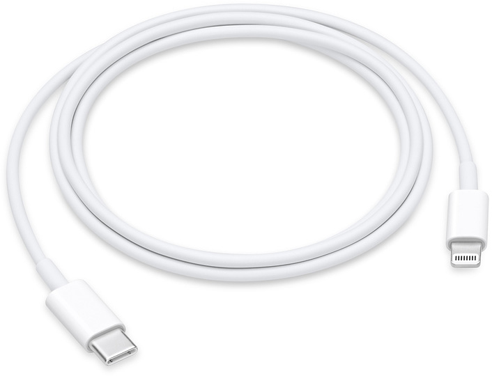 

Кабель для iPod, iPhone, iPad Apple USB-C/Lightning 1m MQGJ2ZM/A (White), USB-C/Lightning