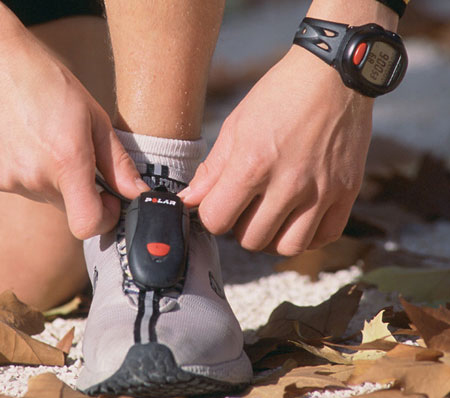 Polar Foot Pod S1 5Khz - датчик бега (Black) купить в интернет-магазине icover