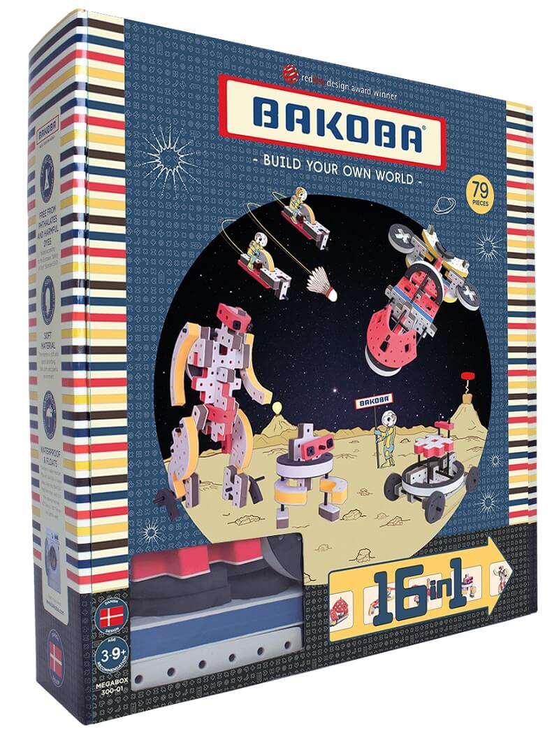 

Мягкий конструктор Bakoba 16 in 1 (Multicolor)