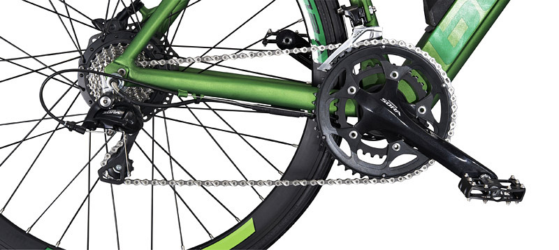Велогибрид Eltreco Benelli E-misano 021681-2010 (Black/Green) купить в интернет-магазине icover