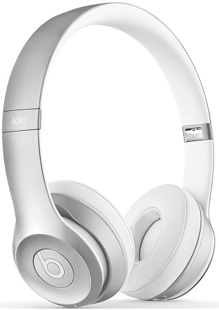 Беспроводные наушники Beats Solo2 Wireless (Silver) купить в интернет-магазине icover