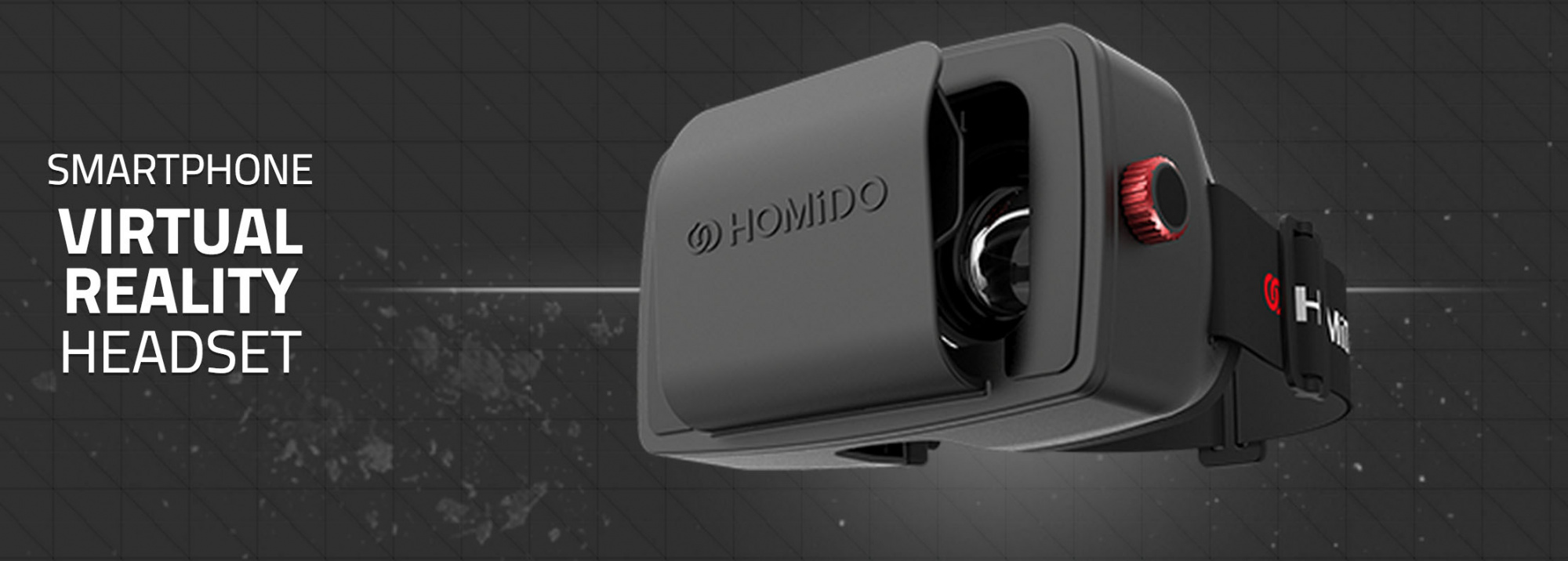 Шлем виртуальной реальности Homido V1 (Black) купить в интернет-магазине icover