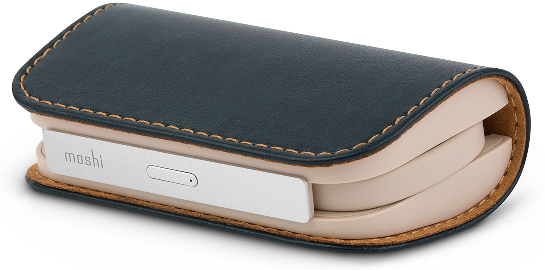 Внешний аккумулятор Moshi IonGo 5K (99MO022019) USB-A/Lightning (Azure Blue) купить в интернет-магазине icover