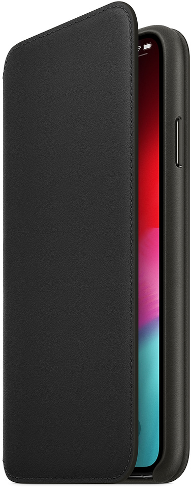

Чехол Apple Leather Folio (MRX22ZM/A) для iPhone Xs Max (Black)