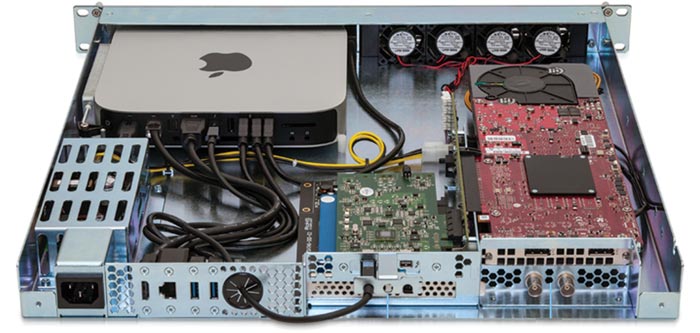 Sonnet xMac mini Server (XMAC-MS-A) - рэковая система расширения для Mac mini (Silver) купить в интернет-магазине icover
