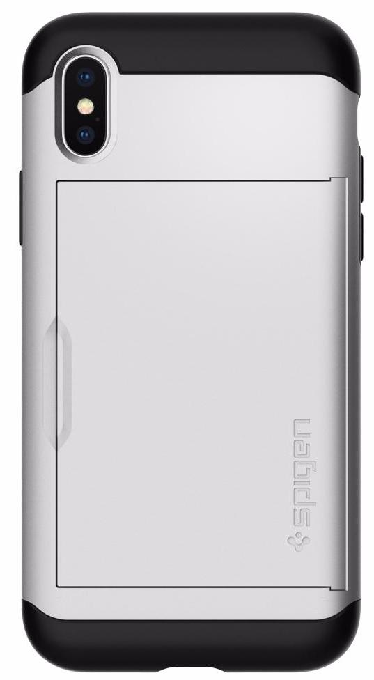 

Чехол Spigen Slim Armor CS (057CS22158) для Apple iPhone X (Satin Silver)