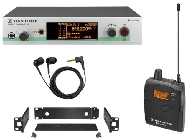 Sennheiser EW 300 IEM G3 (A031300) - беспроводная система персонального мониторинга купить в интернет-магазине icover