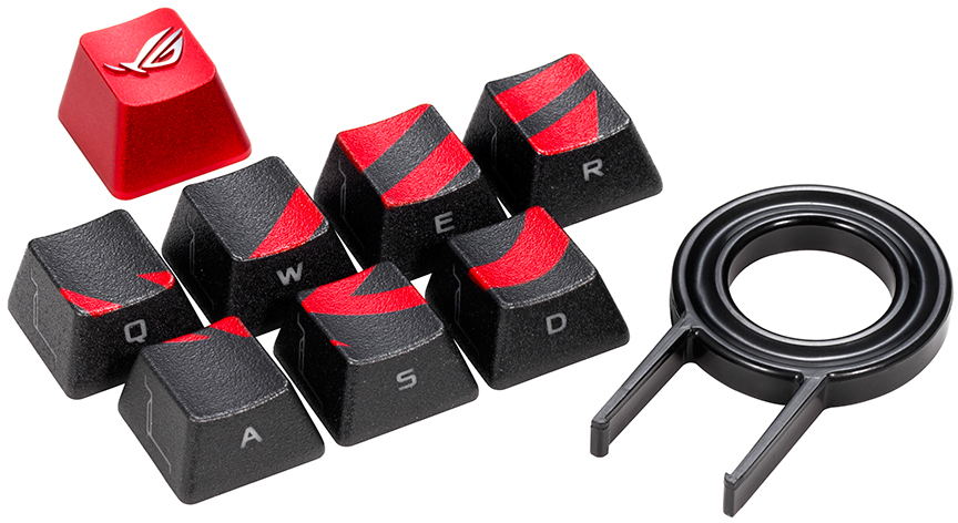 Набор клавиш Asus ROG Gaming Keycap Set (90MP0100-B0UA00) купить в интернет-магазине icover