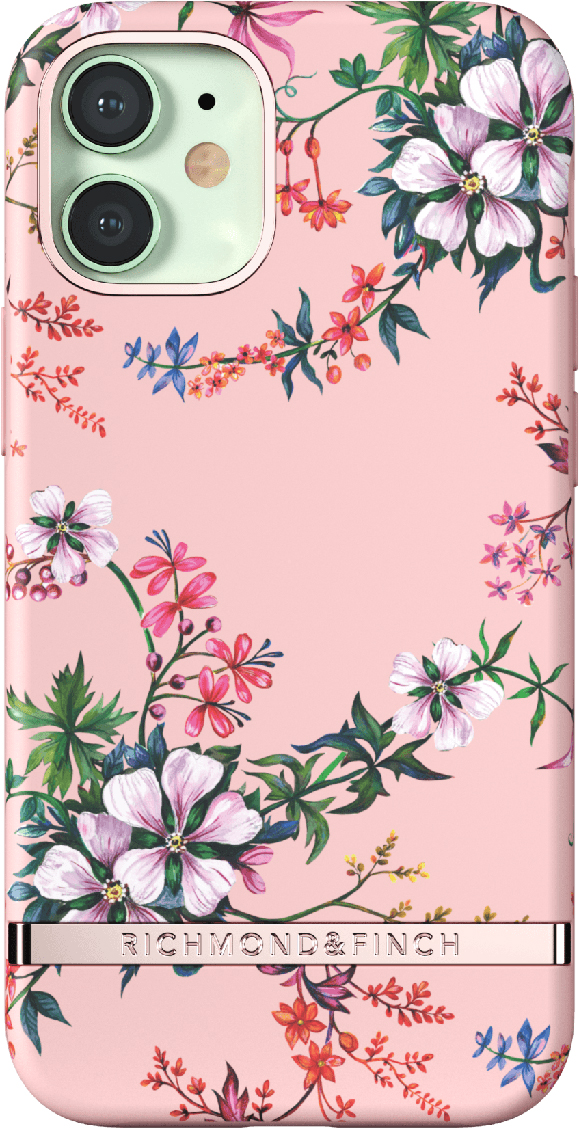 

Чехол Richmond & Finch FW20 (R43035) для iPhone 12 mini (Pink Blooms), FW20