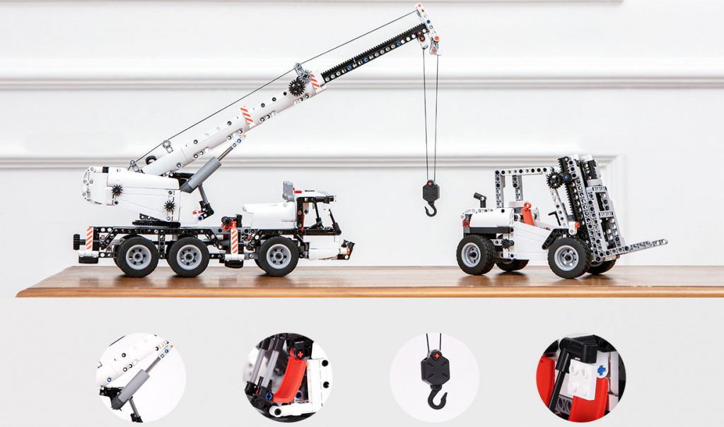 Конструктор Xiaomi MiTu Block Сonstructor Crane (MTJM03IQI) купить в интернет-магазине icover