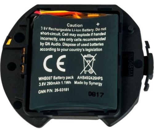 

Аккумулятор Jabra Engage Battery Pack (14151-09) для Jabra Engage 65/75 (Black)