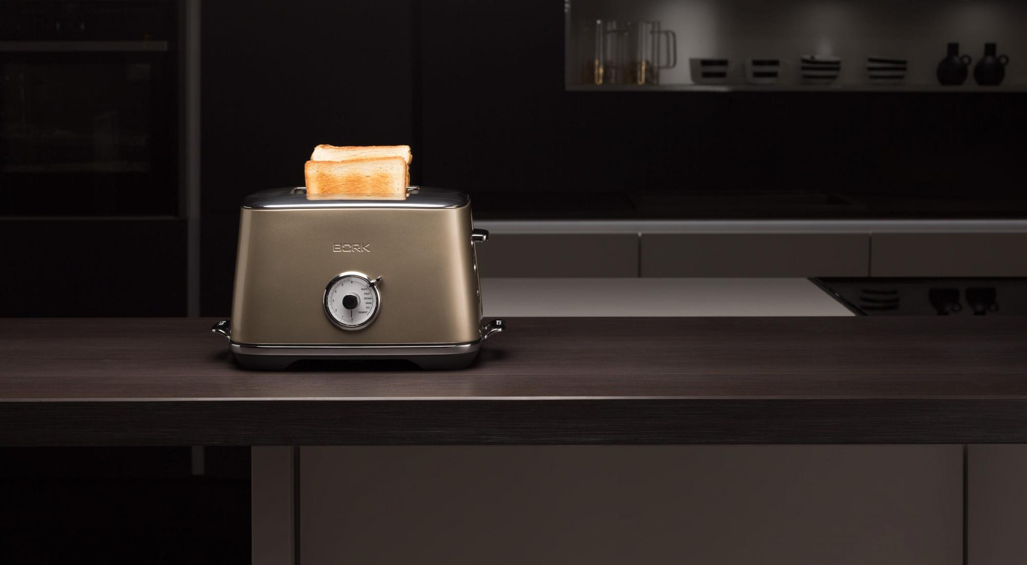 Тостер Bork T703 (Champagne) купить в интернет-магазине icover