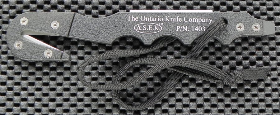 Ontario Asek Strap Cutter/Multi-Tool (ONT/1403) - нож cтропорез (Black) купить в интернет-магазине icover
