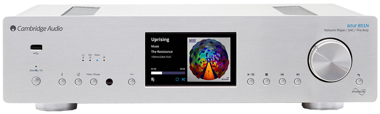Cambridge Audio Azur 851N - сетевой проигрыватель (Silver) купить в интернет-магазине icover