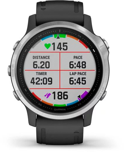 Спортивные часы Garmin Fenix 6S 010-02159-01 (Silver/Black) купить в интернет-магазине icover