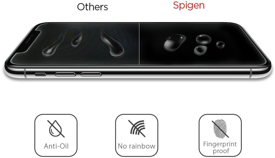 Защитное стекло Spigen Glas.tR SLIM 2 pack (064GL25106) для iPhone XR (Clear) купить в интернет-магазине icover