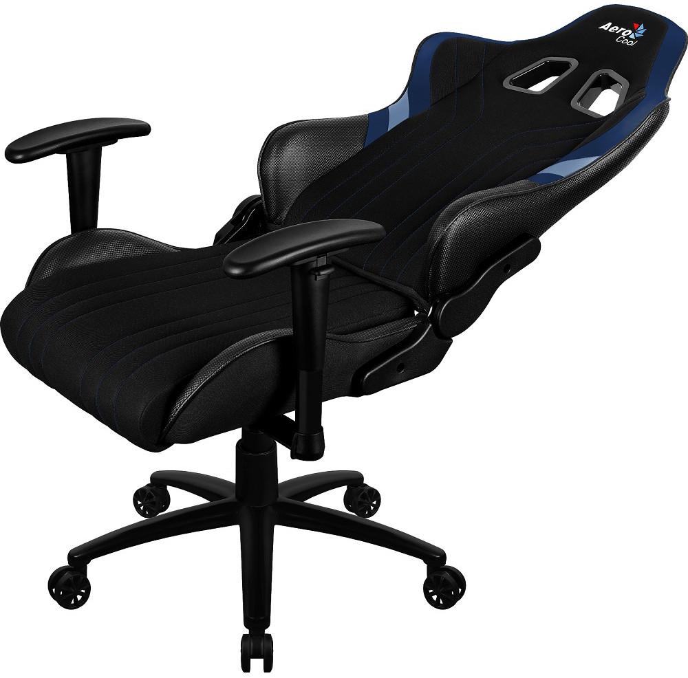 Игровое кресло Aerocool AERO 1 Alpha (Black/Blue) купить в интернет-магазине icover