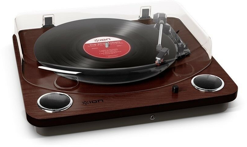 Виниловый проигрыватель iOn Max LP (Dark Wood) купить в интернет-магазине icover