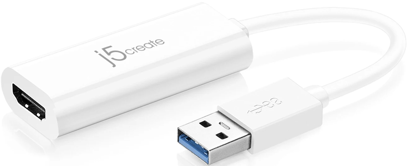 

Переходник j5create JUA254 USB 3.0 to HDMI (White)