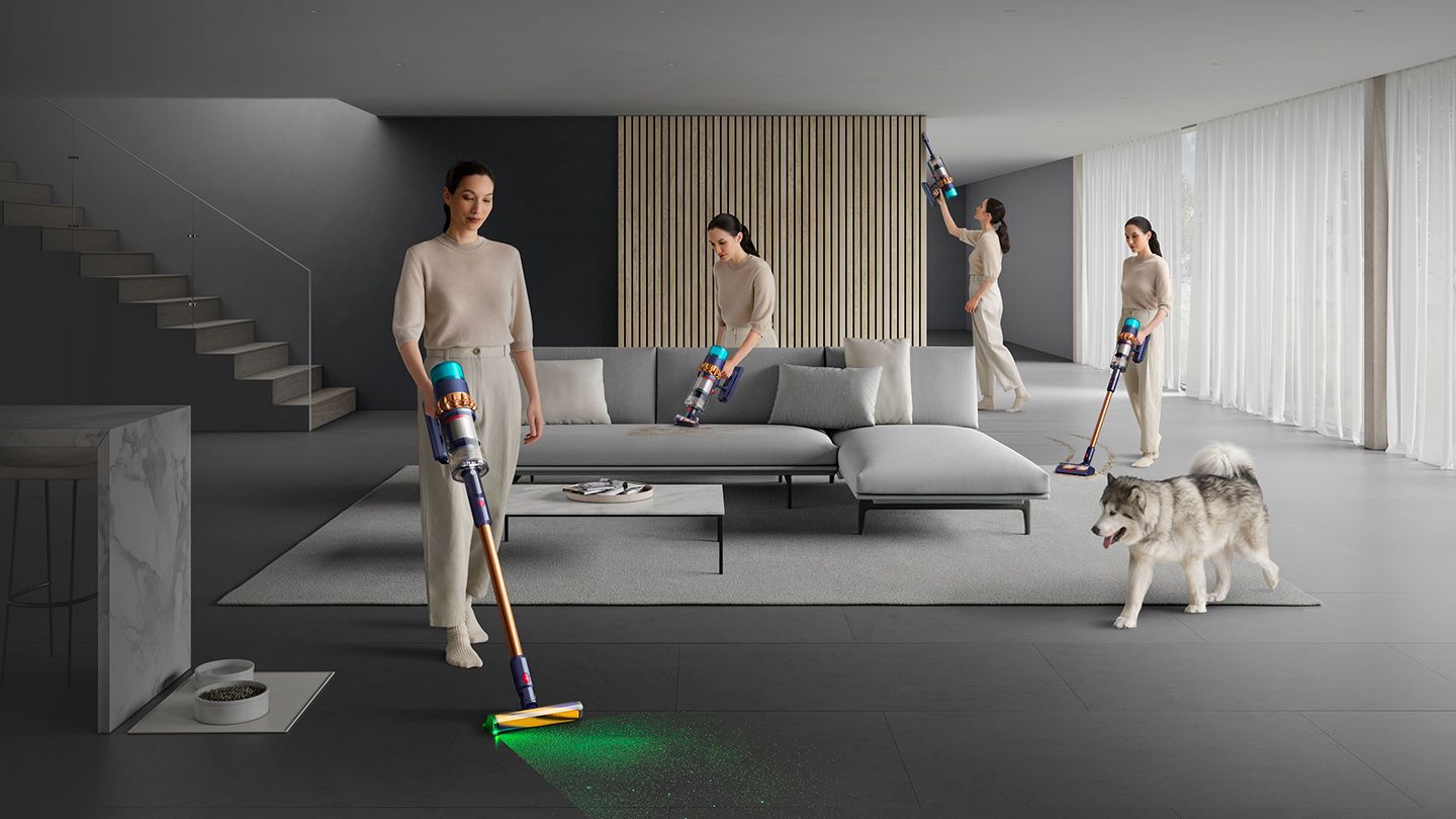 Беспроводной пылесос Dyson Gen5detect Absolute SV23 446989-01 RU (Nickel/Purple) купить в интернет-магазине icover