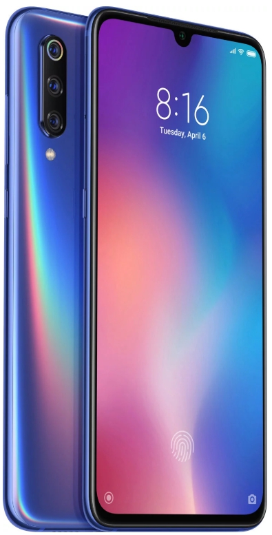 Смартфон Xiaomi Mi 9 64Gb M1902F1G (Ocean Blue) купить в интернет-магазине icover