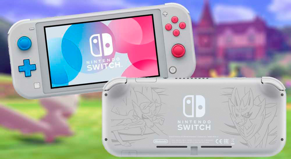 Игровая консоль Nintendo Switch Lite 45496453121 (Зэйшиан и Земазента) купить в интернет-магазине icover