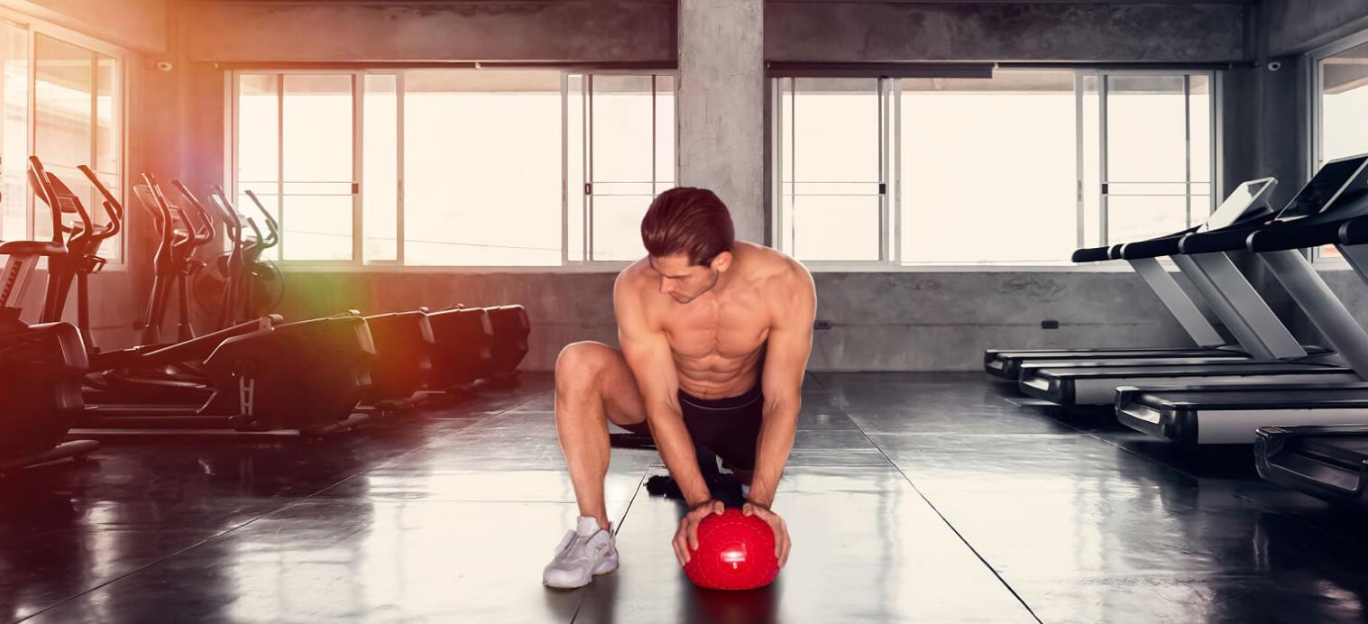 Слэмбол для занятий кроссфитом Yamaguchi SlamBall (3889) 5 кг (Red) купить в интернет-магазине icover
