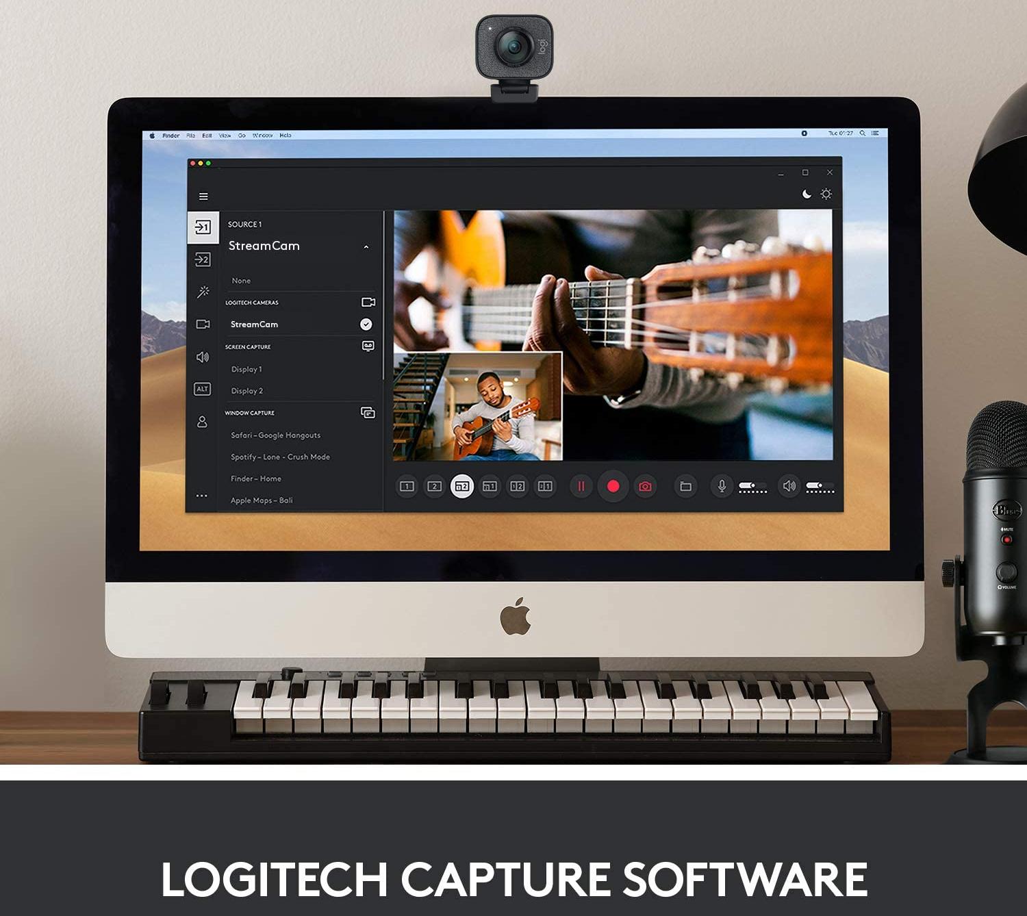 Веб-камера Logitech StreamCam (Graphite) купить в интернет-магазине icover
