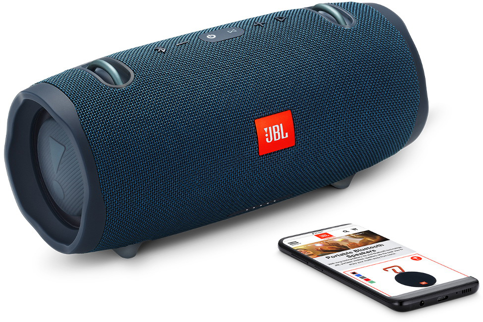 Портативная акустика JBL Xtreme 2 JBLXTREME2BLUEU (Blue) купить в интернет-магазине icover