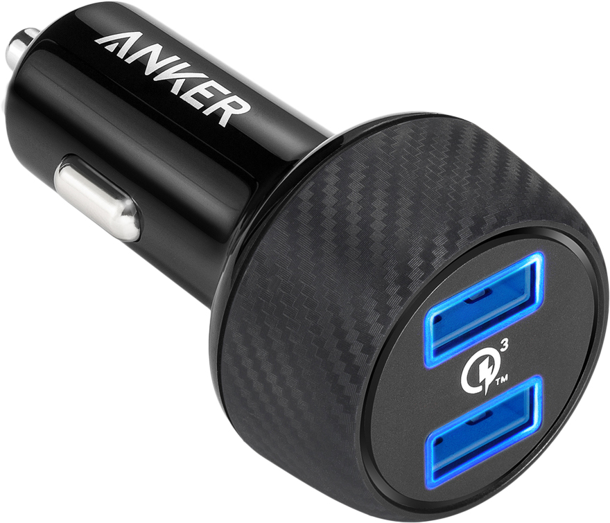 

Автомобильное зарядное устройство Anker PowerDrive+ 2 A2228H11 (Black)